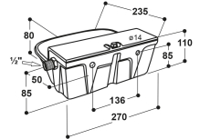 Schwimmer-Tränkebecken Modell 350