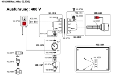 Suevia Heizgerät Modell 300 (3000W/400V)