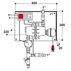 Suevia Heizgerät Modell 311 (3000W/400V)