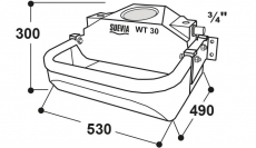 Laufstall- und Weidetränke WT 30