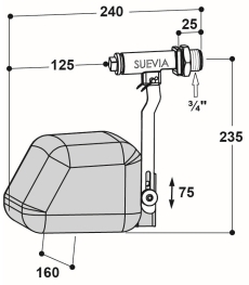 Schwimmerventil MASTERFLOW