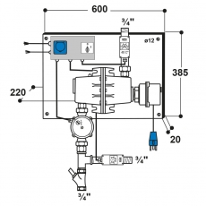 Suevia Heizgerät Modell 317 (3000W/230V)