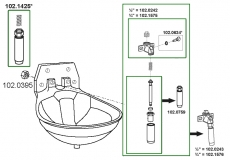 Ersatzteile SUEVIA Tränkebecken 12P
