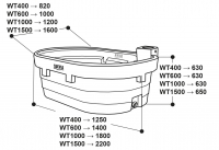 Weidetrog WT 1500